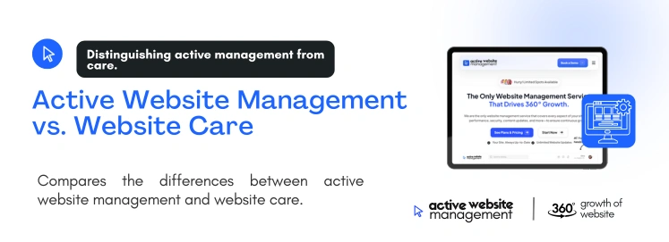 active website management vs website care on What is Website Care and Why Do You Need It? active website management vs website care on What is Website Care and Why Do You Need It?