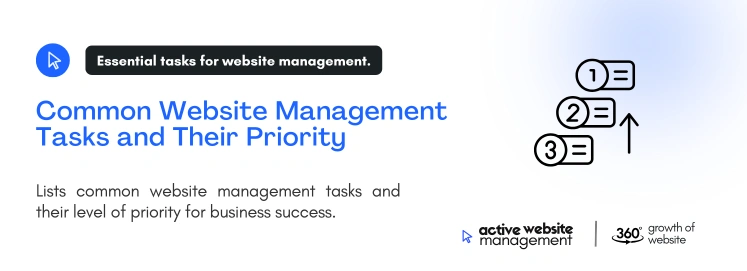 common website management tasks and their priority on How to Prioritize Tasks in Website Management common website management tasks and their priority on How to Prioritize Tasks in Website Management