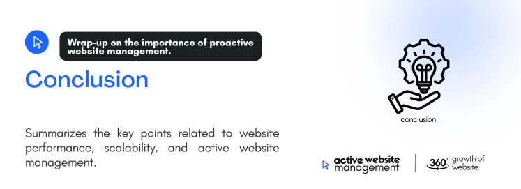 conclusion 2 2 on 10 Challenges in Managing a High-Traffic Website