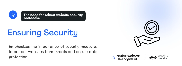 ensuring security on 10 Challenges in Managing a High-Traffic Website