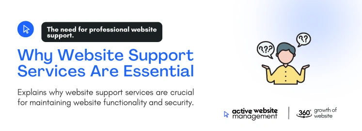 why website support services are essential on Website Support Services: How to Pick the Right Partner