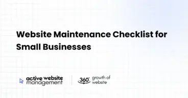 Website Maintenance Checklist for Small Businesses