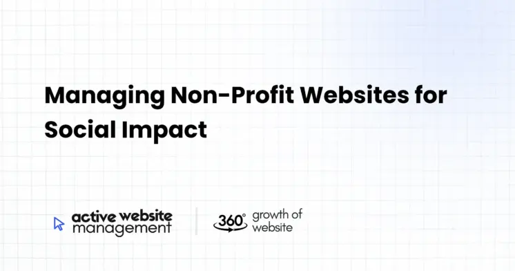 Managing Non-Profit Websites for Social Impact