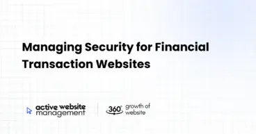 Managing Security for Financial Transaction Websites