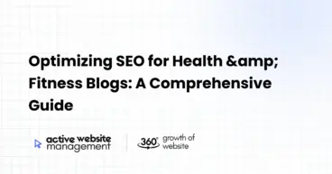 Optimizing SEO for Health & Fitness Blogs: A Comprehensive Guide