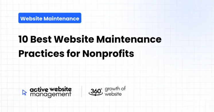 10 Best Website Maintenance Practices for Nonprofits