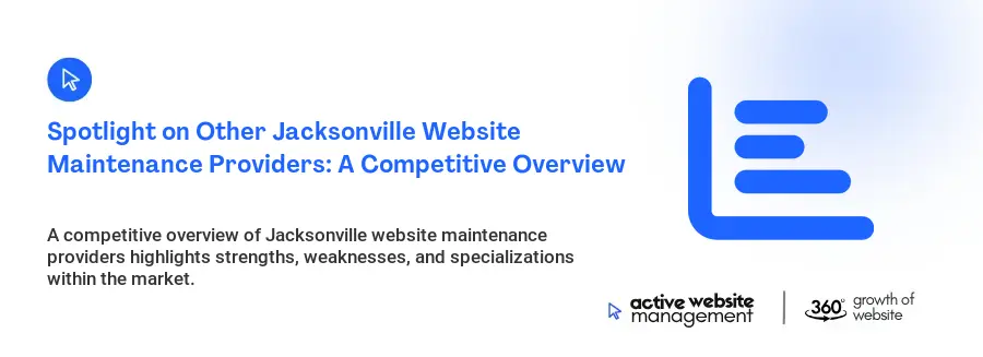 Spotlight on Other Jacksonville Website Maintenance Providers: A Competitive Overview