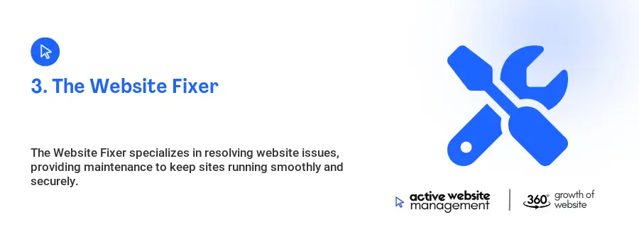 3. The Website Fixer 3. The Website Fixer
