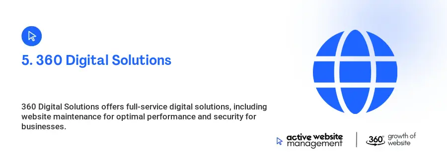 5. 360 Digital Solutions 5. 360 Digital Solutions