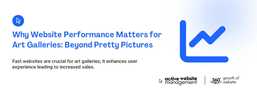 Why Website Performance Matters for Art Galleries: Beyond Pretty Pictures