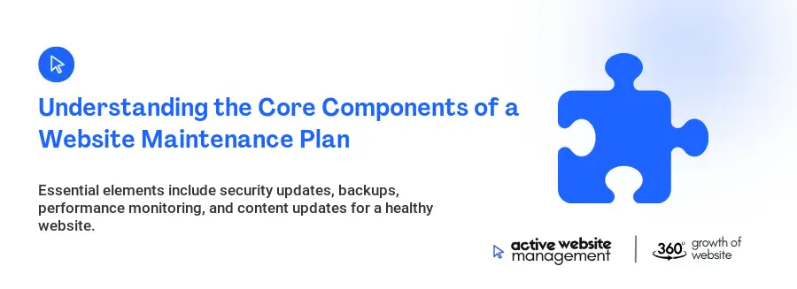 Understanding the Core Components of a Website Maintenance Plan