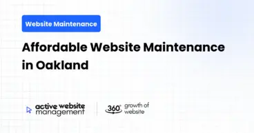 Affordable Website Maintenance in Oakland