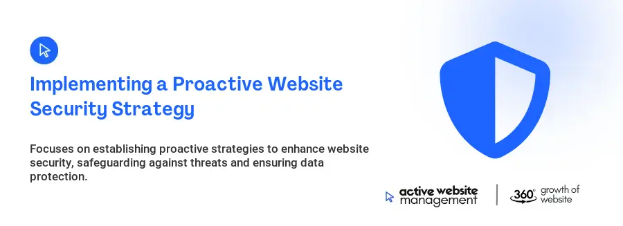 Implementing a Proactive Website Security Strategy