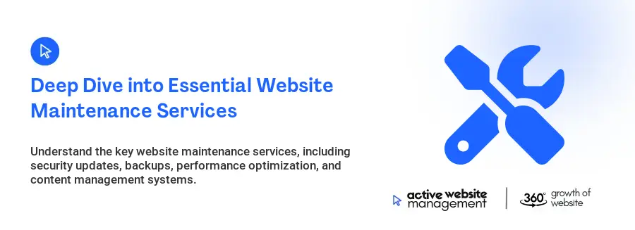 Deep Dive into Essential Website Maintenance Services