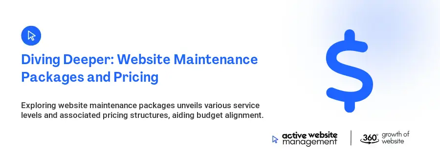 Diving Deeper: Website Maintenance Packages and Pricing