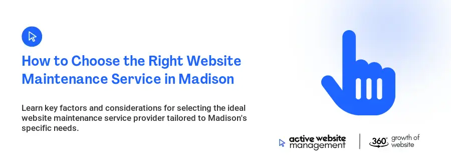 How to Choose the Right Website Maintenance Service in Madison