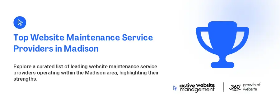 Top Website Maintenance Service Providers in Madison