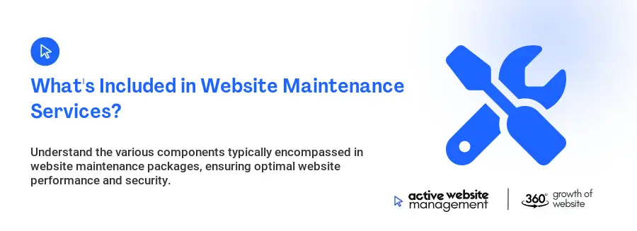 What's Included in Website Maintenance Services?