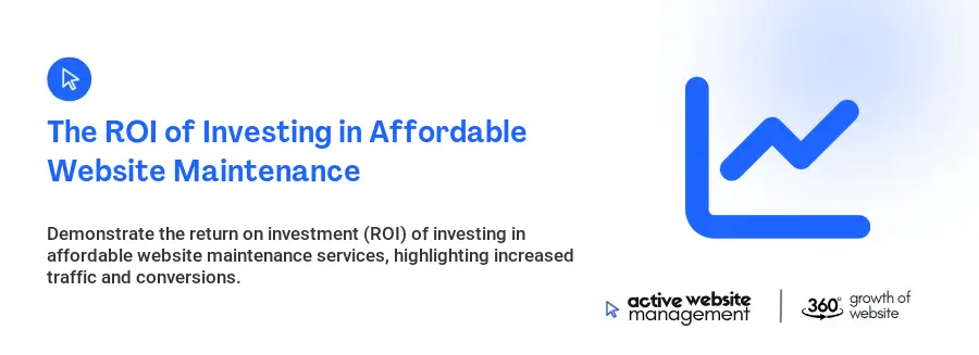 The ROI of Investing in Affordable Website Maintenance