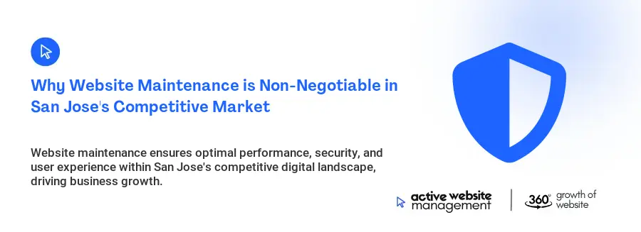 Why Website Maintenance is Non-Negotiable in San Jose's Competitive Market