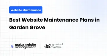 Best Website Maintenance Plans in Garden Grove