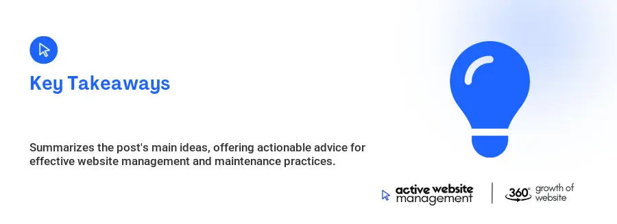 Key Takeaways Key Takeaways