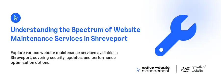 Understanding the Spectrum of Website Maintenance Services in Shreveport
