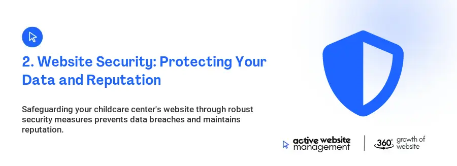 2. Website Security: Protecting Your Data and Reputation