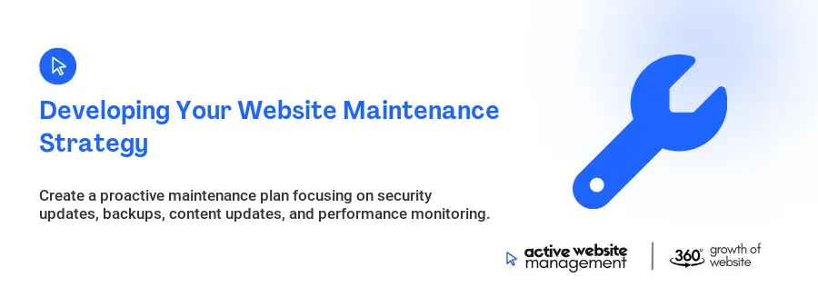 Developing Your Website Maintenance Strategy