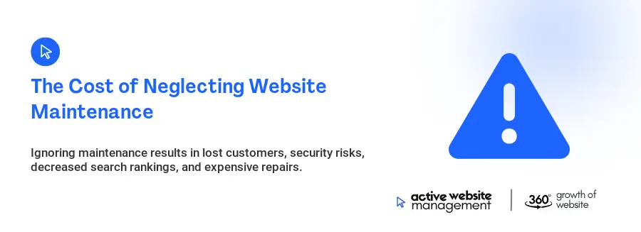 The Cost of Neglecting Website Maintenance
