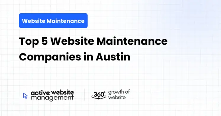 Top 5 Website Maintenance Companies in Austin