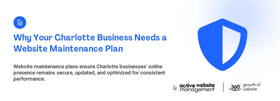 Why Your Charlotte Business Needs a Website Maintenance Plan