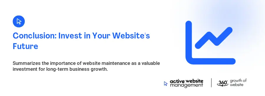 Conclusion: Invest in Your Website's Future