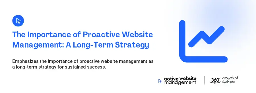 The Importance of Proactive Website Management: A Long-Term Strategy