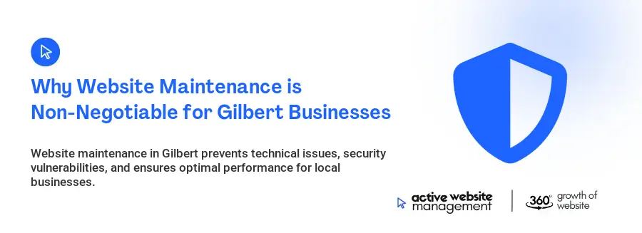 Why Website Maintenance is Non-Negotiable for Gilbert Businesses