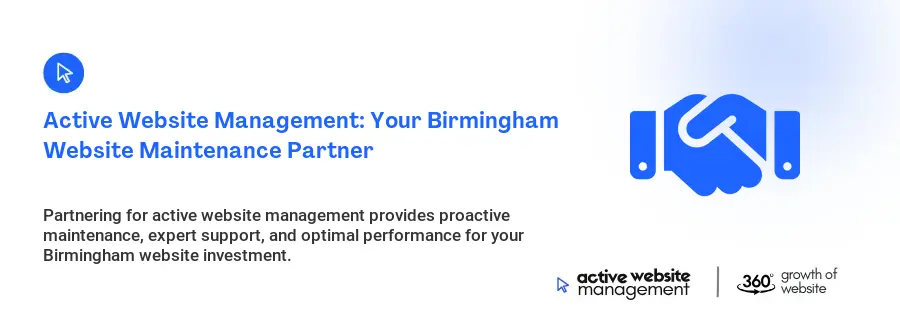 Active Website Management: Your Birmingham Website Maintenance Partner