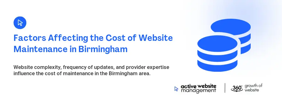 Factors Affecting the Cost of Website Maintenance in Birmingham