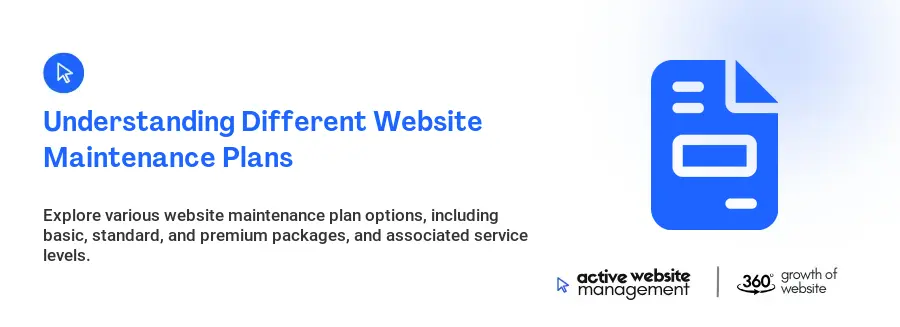 Understanding Different Website Maintenance Plans