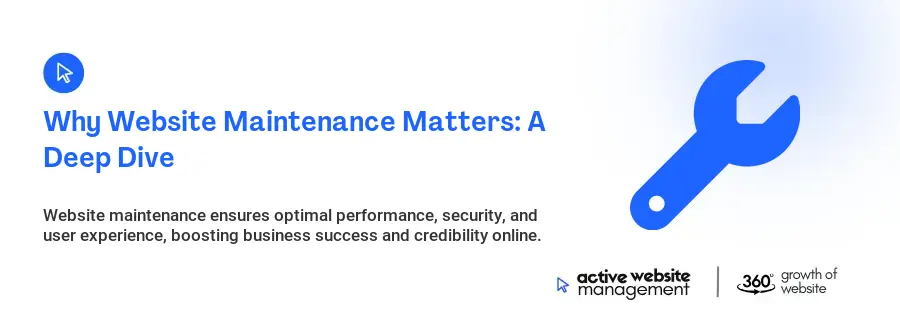 Why Website Maintenance Matters: A Deep Dive