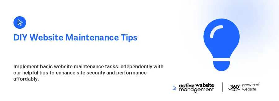 DIY Website Maintenance Tips