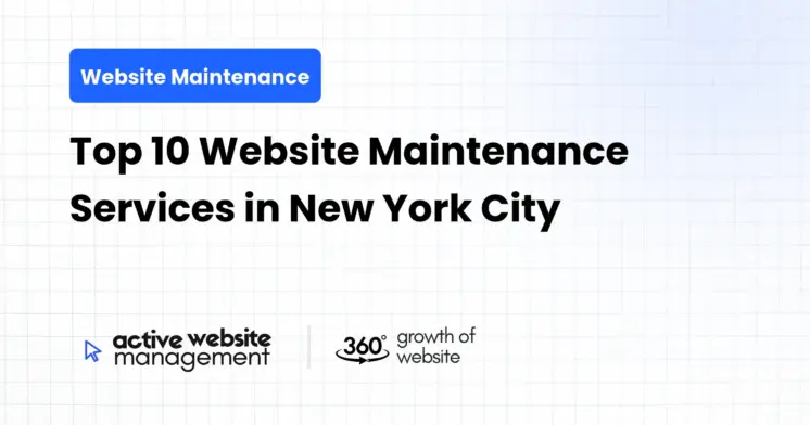 Top 10 Website Maintenance Services in New York City