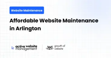 Affordable Website Maintenance in Arlington
