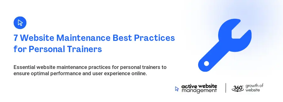 7 Website Maintenance Best Practices for Personal Trainers