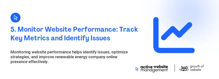 5. Monitor Website Performance: Track Key Metrics and Identify Issues 5. Monitor Website Performance: Track Key Metrics and Identify Issues