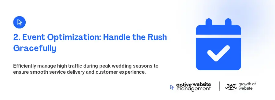 2. Event Optimization: Handle the Rush Gracefully 2. Event Optimization: Handle the Rush Gracefully