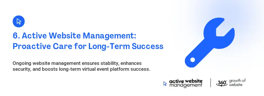 6. Active Website Management: Proactive Care for Long-Term Success