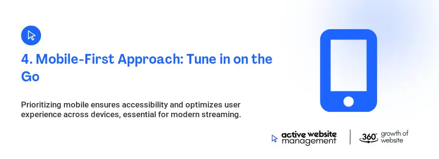 4. Mobile-First Approach: Tune in on the Go