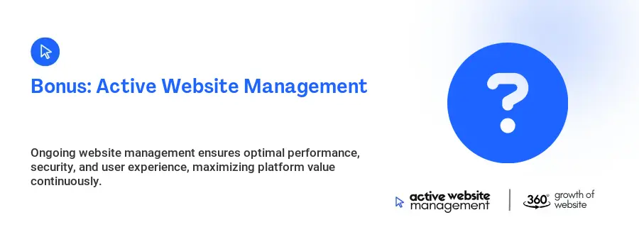 Bonus: Active Website Management
