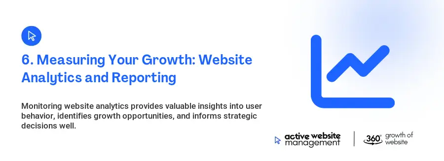 6. Measuring Your Growth: Website Analytics and Reporting