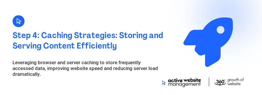 Step 4: Caching Strategies: Storing and Serving Content Efficiently